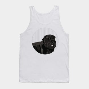 Animal Vignette: Bouvier des Flandres Tank Top